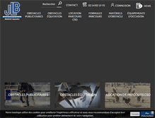 Tablet Screenshot of jlb-horse.com